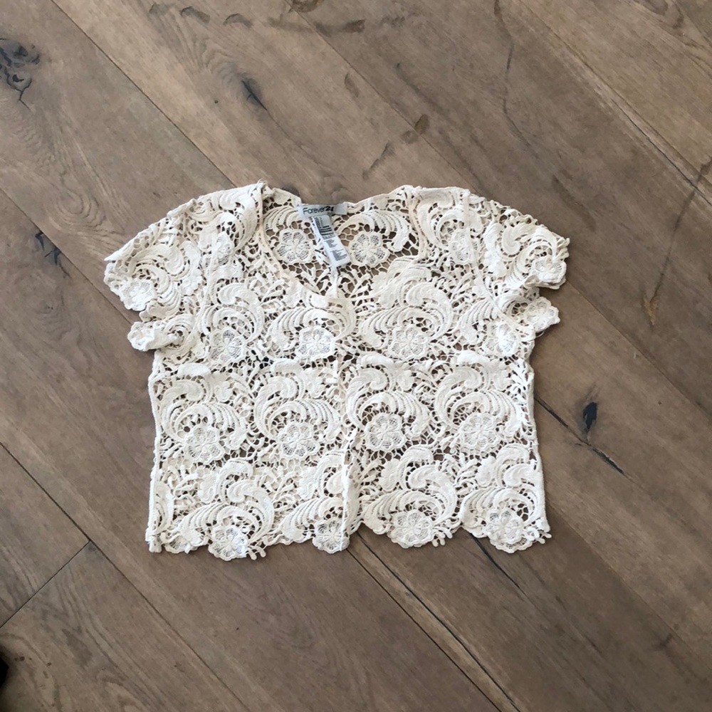 Crotchet crop top